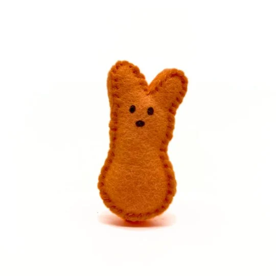 Orange Individual Easter Peep