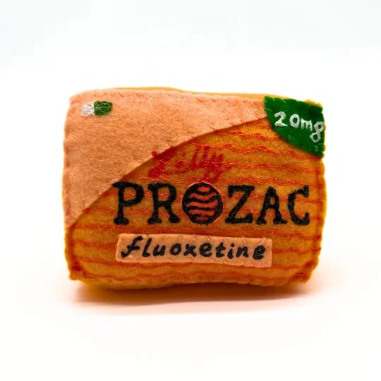 Eli Lilly Prozac Box