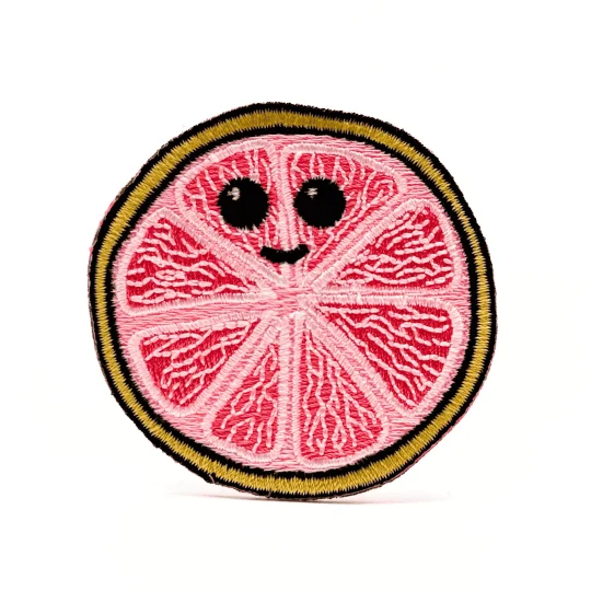 Graham the Grapefruit Embroidered Patch