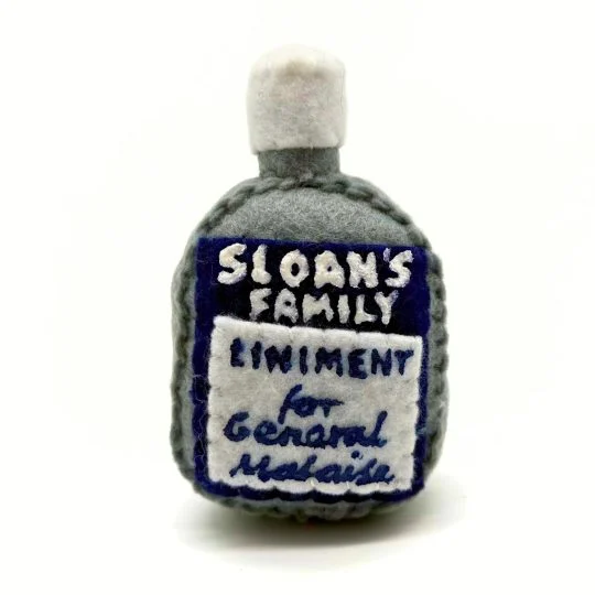Sloan's Family Liniment Bottle