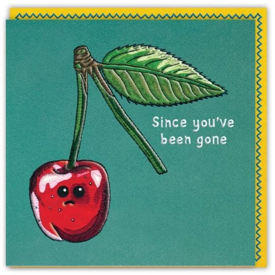 Choked-Up Cherry Card
