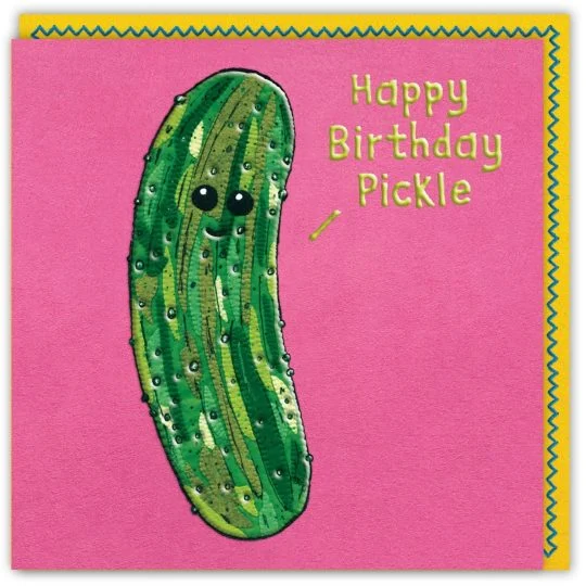 Birthday Pickle Card