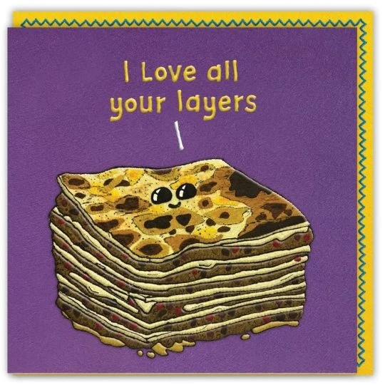 Lovely Lasagne Card
