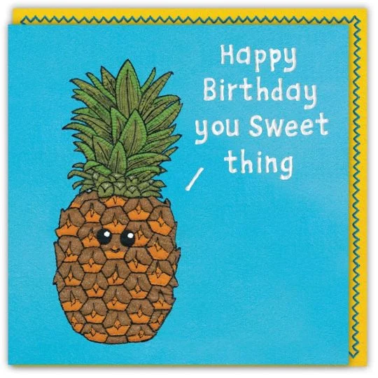 Pleasant Pineapple Card