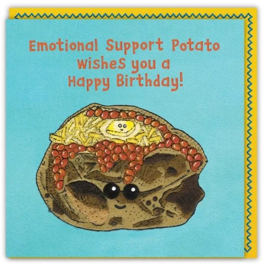 Positive Potato Card