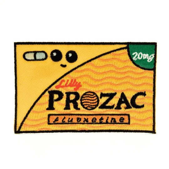 Lilly's Prozac Embroidered Patch