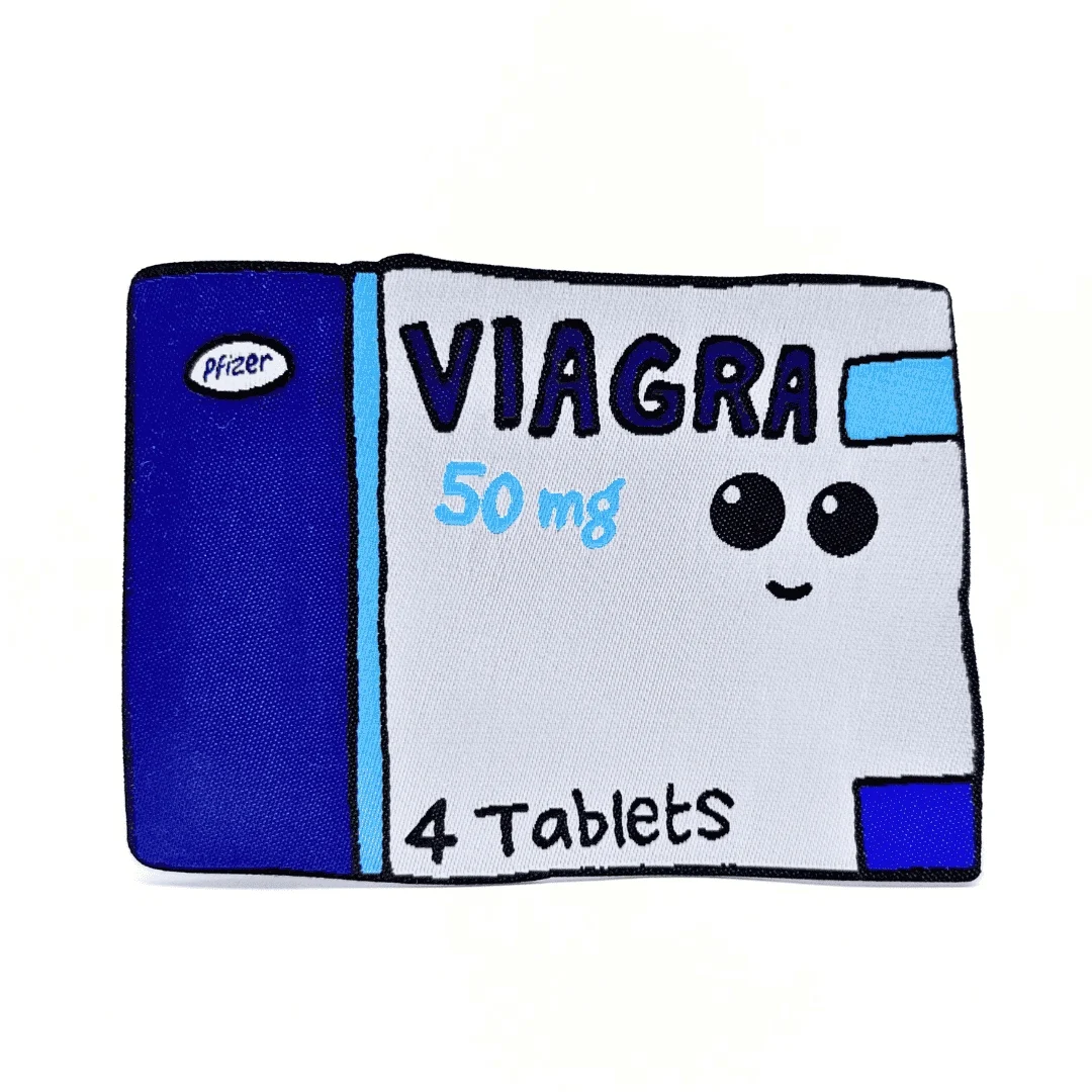 Viagra Embroidered Patch