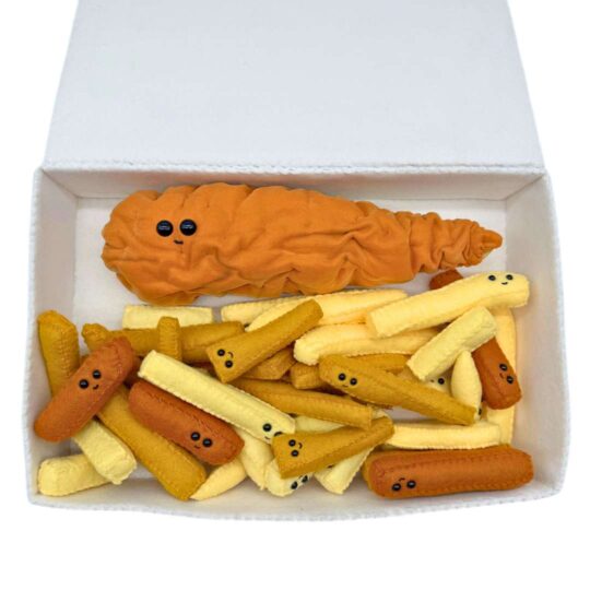 Large Haddock and Chips