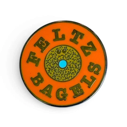 Feltz Bagels Enamel Pin